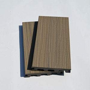 2025 New Solid Wood Composite Decking Outdoor Interlocking Co-extrusion Exterior WPC Decking Garden Park Flooring <strong>Deck</strong> - Product Image 4