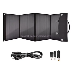 Sunfield Monocrystalline Cells <b>Solar</b> <b>Panels</b> Foldable High Efficiency 20% <b>Portable</b> 100W 12V Camping - Product Image 3