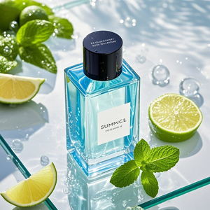 Flaconi <span class=keywords><strong>Spray</strong></span> di vetro di lusso 30ml 50ml 100ml elegante finitura Frost Custom legno coperchio in alluminio <span class=keywords><strong>per</strong></span> profumo di lusso con scatola - Product Image 4