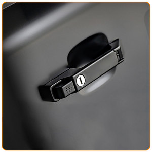 Poignée <span class=keywords><strong>de</strong></span> <span class=keywords><strong>porte</strong></span> extérieure automobile pour Land Rover Defender 90 110 130, poignée <span class=keywords><strong>de</strong></span> <span class=keywords><strong>porte</strong></span> noire - Product Image 6