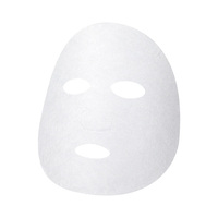 Feuille masque de soins de la peau doux super velours OEM ODM feuille masque masque facial matériel filé dentelle non tissé