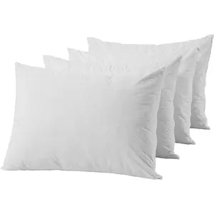 Zipper Standard 4 pack Pillow Cases Protect Against Allergens Dust Mites Liquid Spills. Waterproof Bed Bug Proof Pillow Covers