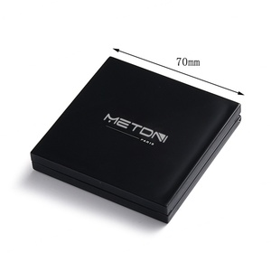 High Quality Black <b>Square</b> Double Side ABS Cosmetic Pocket <b>Mirror</b> From Brand Promotion - Product Image 5