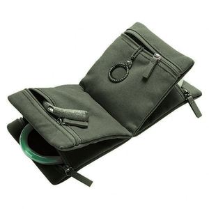 12 by 3 by 13cm Stylish Women's Jewelry Organizer Pouch Custom Logo Included Ideal <b>Foldable</b> Display Solution - Product Image 2
