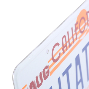 Nouvelle innovation usine métal aluminium gaufré Auto <span class=keywords><strong>plaque</strong></span> de voiture Californie Souvenir <span class=keywords><strong>plaque</strong></span> d'immatriculation - Product Image 6