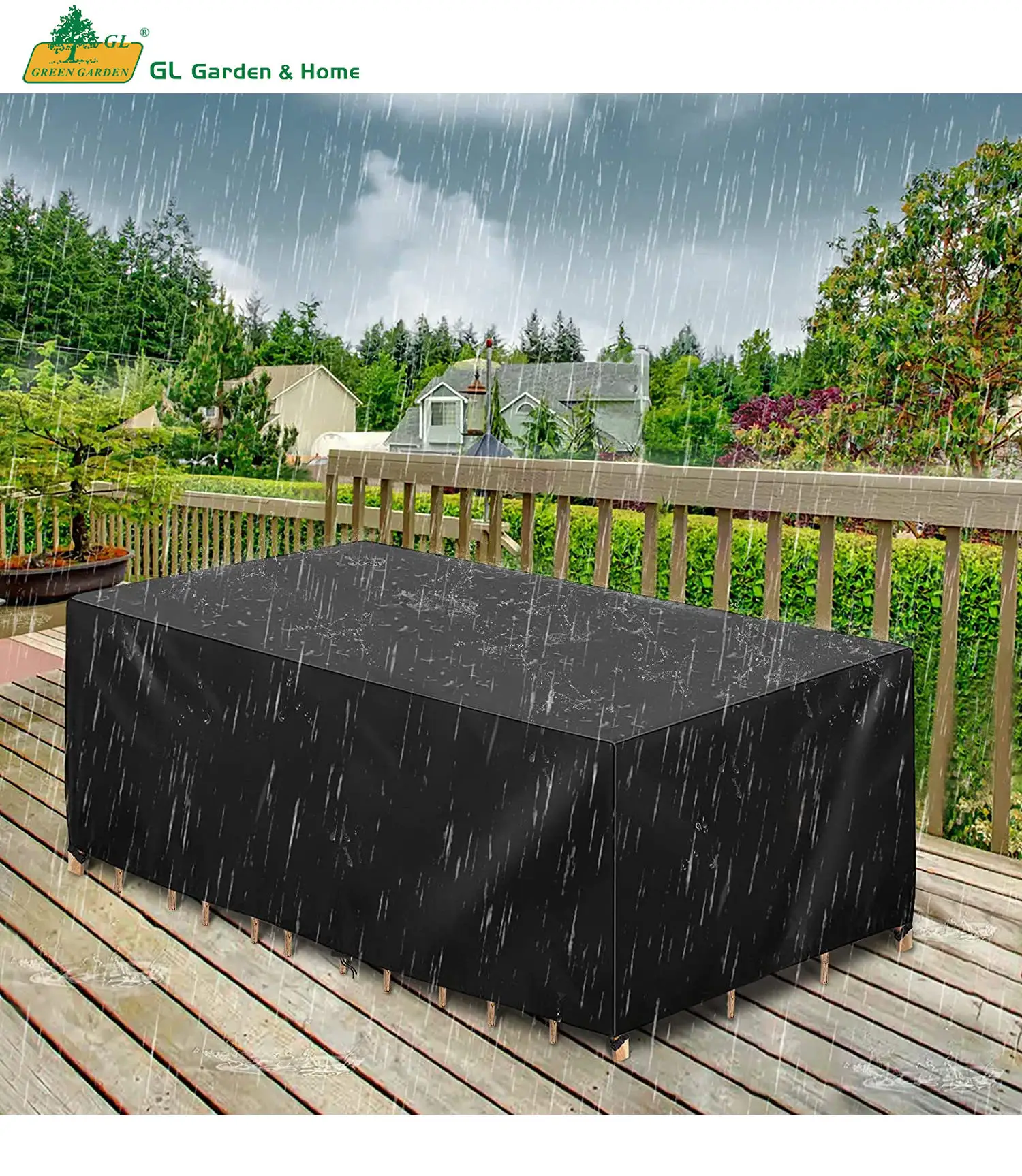 Haute qualité étanche Patio extérieur pluie couvre neige canapé chaise jardin imperméable meubles couverture