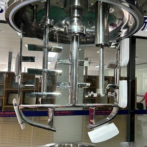 Equipo de mezcla Cosmética/tanque de mezcla de champú Crema facial Loción corporal Gel cosmético para el cuidado de la piel Homogeneizador al vacío Emulsionante - Product Image 6