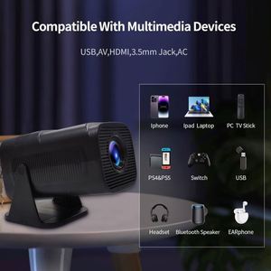 Proyector Portátil Inteligente 4K Android, WiFi 6 y Bluetooth 5.0, Compatible con Full 1080p, Proyector de Cine en Casa con Sistema de Video E110 - Product Image 6
