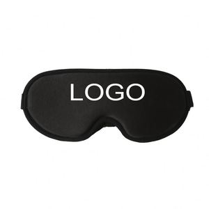 Custom Logo Screen Printed 3D Contoured Cup Sleep <b>Mask</b> for Men Women with Lash Extensions <b>Eye</b> Covers - Product Image 1