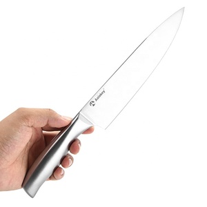 Bộ Dao Nhà Bếp Bằng Thép Không Gỉ Với Đầy Đủ Lưỡi Dao Cao Cấp Và Khối Đựng Bằng Gỗ - Product Image 3