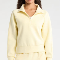 Ensemble de survêtement décontracté pour femme, couleur unie, avec sweat à capuche oversize et short, tenue quotidienne
