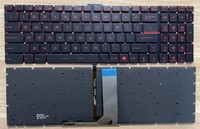 Clavier d'ordinateur portable rétroéclairé NORDIQUE PORTUGAIS CHOQUEZAIS US pour MSI GE62 GF72 GL63 GP73 GS60 GT63 GV72 GX62 PE62 PL72 GX62 6QD