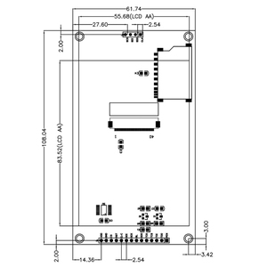 ระบบสมาร์ทโฮมแบบฝังตัว หน้าจอ TFT LCD ขนาด 4 นิ้ว แบบ SPI Serial RTP ILI9488 - Product Image 5