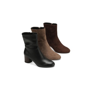 <span class=keywords><strong>Bottines</strong></span> à bout rond en <span class=keywords><strong>daim</strong></span> synthétique pour femmes, <span class=keywords><strong>bottines</strong></span> minimalistes de qualité supérieure, <span class=keywords><strong>bottines</strong></span> polyvalentes multicolores pour l'automne/hiver - Product Image 1