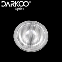 Lentille LED 30 mm 60 degrés Lentille Fresnel ponctuelle