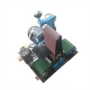 آلة صنفرة وتلميع معدنية أوتوماتيكية مع أداة إزالة الحواف الحادة ومحرك علبة التروس - مكونات أساسية - Product Image 4