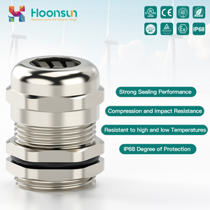 ข้อต่อโลหะกันน้ำระดับ IP68 พร้อมปลอกสายทองเหลือง - Product Image 6