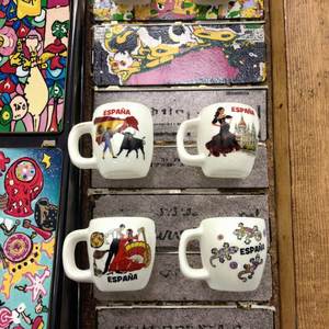 Cadeaux d'affaires Espagne Jamaïque Malte 2025 – Plaque de Majorque imprimée UV, aimant de réfrigérateur 3D demi-tasse, souvenirs d'intérieur en céramique Art Déco - Product Image 2