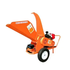 Full Automatic tree branch leaves crusher machine electric garden shredder for make sawdust