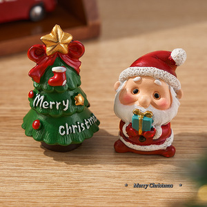 Scatola Regalo Natalizia Ornamento da Scrivania Babbo <span class=keywords><strong>Natale</strong></span> Decorazione <span class=keywords><strong>per</strong></span> <span class=keywords><strong>Albero</strong></span> Giocattolo Regalo <span class=keywords><strong>per</strong></span> <span class=keywords><strong>Bambini</strong></span> Piccolo - Product Image 2