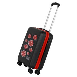 For Naru-to Clouds-ABS 4-Wheel Cabin <b>Suitcase</b>, Black - Product Image 4