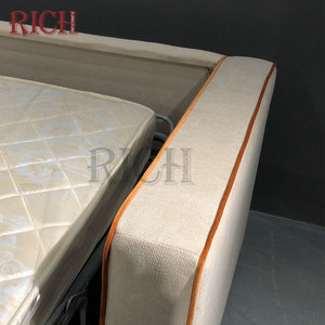 Popular Living Room Furniture Modern Divan <strong>Bed</strong> Folding Single Double <strong>Sofa</strong> <strong>Bed</strong> Dual-<strong>used</strong> Couch European Style Beige <strong>Sofa</strong> <strong>Bed</strong> - Product Image 6