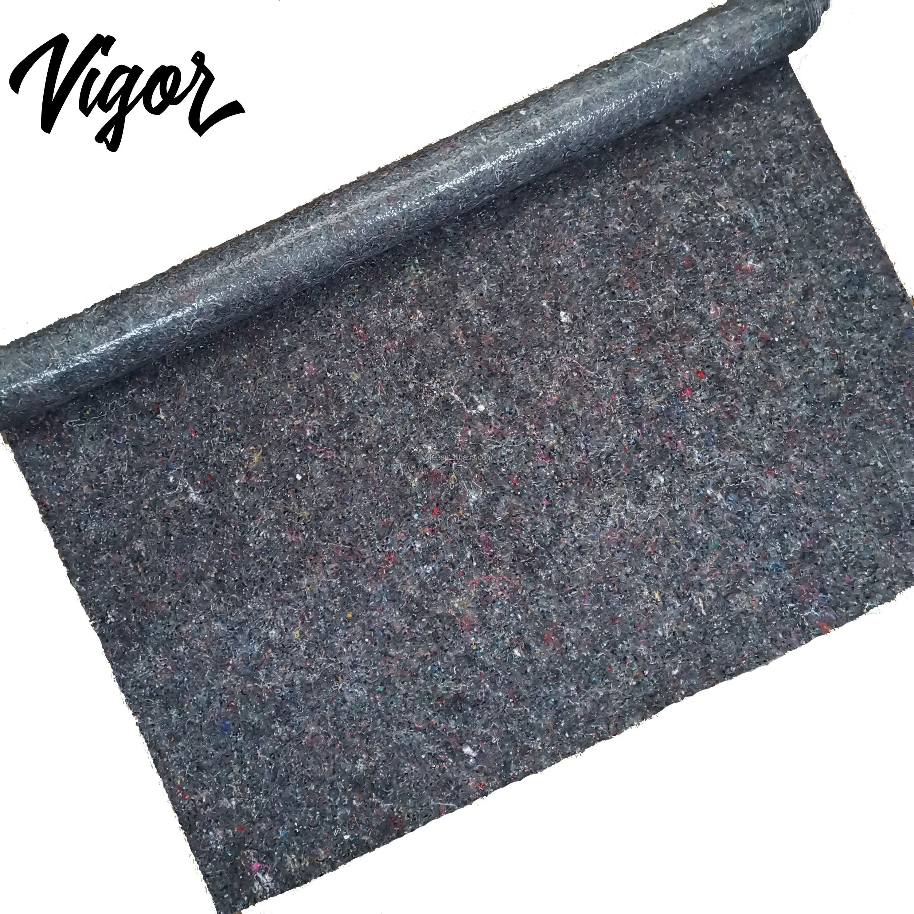 Cinese tessuto non tessuto tappeto per la protezione del pavimento con pe pellicola di copertura del panno morbido tappetino vernice del tessuto di feltro