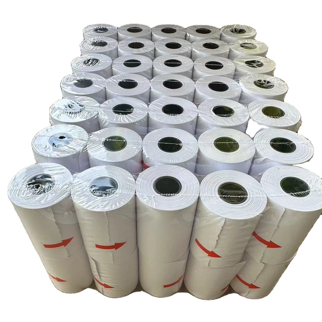 Customizable Thermal Paper Rolls 80x80mm, 57x50mm, High White with Red Arrow From High Quality Base Paper