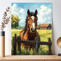 CHENISTORY Peinture par numéros pour adultes, kit de peinture à l'huile DIY, toile numérotée avec ensemble de peinture acrylique pour décoration intérieure, cadeau d'anniversaire
