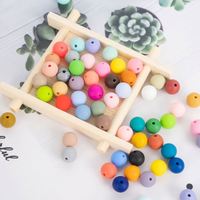 Nuevos productos 2023 único bebé masticable silicona diente Focal mordedor Bpa joyería al por mayor cuentas no tóxicas