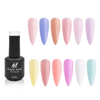 Vernis Gel UV LED Professionnel en Gros pour Ongles Français et Designer, Non Toxique, Longue Durée, en Bouteille