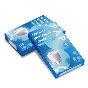 Meilleure vente, nouveau paquet, bandes de <span class=keywords><strong>blanchiment</strong></span> des dents brillantes, 7 traitements, bandes de dents blanches professionnelles 100% sans résidus - Product Image 5