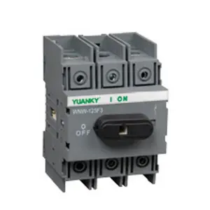 Interruptor de isolamento, interruptor de isolamento wnw series 40a 63a 80a 100a 125a 3-3 níveis 900cn; zhe yuanky 750v