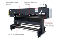 Imprimante à sublimation Locor Deluxejet 1,8 m (6 pieds) grand format pour impression textile numérique, 4 têtes I3200A1, papier transfert thermique