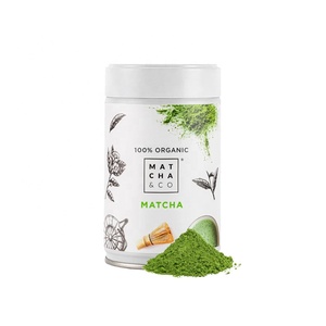 Boîte à café ronde mate étanche à l'air en métal de luxe de qualité alimentaire de haute qualité - Product Image 1