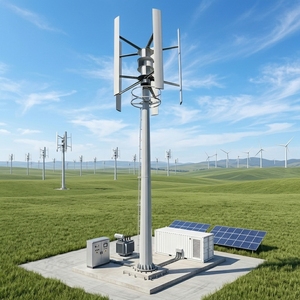 Generador Eólico Híbrido de Baja Velocidad de Arranque H-200kw, 200Kw, 380V, con Rotor de Aluminio de 10.5m de Diámetro, H-200kw 200kw Ve - Product Image 5