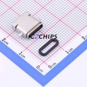 HYCW78-USBC24-140B USB Connector SMD Connector ( Connector Type: Type-C )( Gender: Female )( Mounting Type: Sink Board ) - Product Image 1