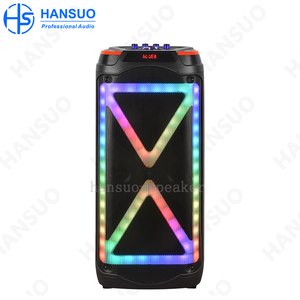 डुअल 10 इंच मीडिया 60w हाई पावर पार्टी स्पीकर HS-TD10V8 - Product Image 1