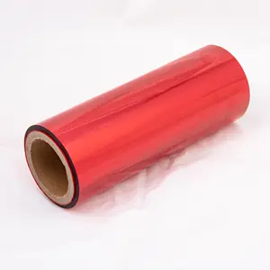 Transparent Red Silicone Protective Film Soft Plastic Particle Protection PET Packaging Can Be Formulated Original PET Print