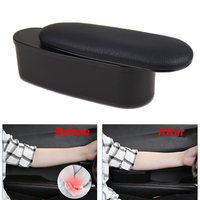 Support de coude gauche, Boîte de rangement pour porte, Boîte d'accoudoir intérieure, Support de coude avec coussin épais, Support d'accoudoir de siège