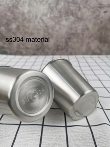 350 मिलीलीटर/500 मिलीलीटर कस्टम लोगो एकल दीवार धातु बियर टंबलर अनब्रेकेबल स्टेनलेस स्टील पिंट कप - Product Image 3