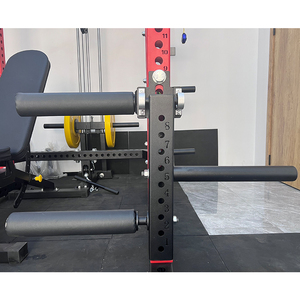Accesorio Ajustable para Rack de Sentadillas de Extensión y Curl de Pierna, Equipo de <span class=keywords><strong>Fitness</strong></span> con Agujeros de 18mm y 26mm para Extensión de Pierna - Product Image 5