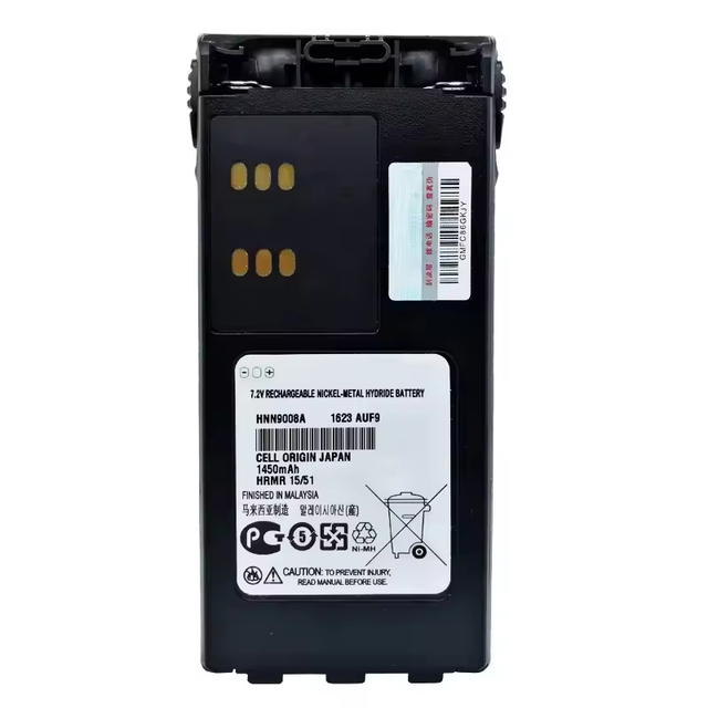 HNN9008 MOTOROLA NiMH 1500mAh Battery Original for GP340 GP360 GP380 GP140 HT750 HT1250 PRO7150 PRO5150 Digital Mobile Radios