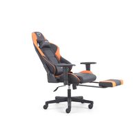 Silla de Juego plegable portátil con reposapiés altura ajustable diseño ligero y malla transpirable para un fácil transporte