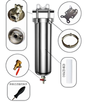 Boîtier de filtre multi-couches en acier inoxydable duplex 304, élément pré-filtre haute performance pour filtration continue, sanitaire 316L