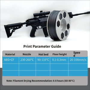 High Strength Carbon Fiber Reinforced ABS <b>3D</b> <b>Printer</b> Filament 1.75mm 1kg - Product Image 6