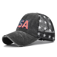Casquette Trucker en Jean et Toile Sergée de Coton, Maille Respirante, Personnalisable, Broderie Été, Snapback Ajustable, Unisexe, Logo Patch, 6 Panneaux, Vente en Gros