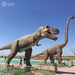 Modèle réaliste de Brachiosaurus animé pour décoration extérieure et décor de parc à thème - Product Image 4