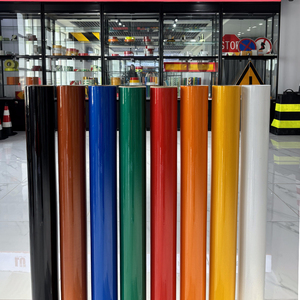 <span class=keywords><strong>Film</strong></span> réfléchissant de qualité ingénierie permanente imprimable par jet d'encre en PVC LU, autocollant réfléchissant pour signalisation routière, feuille réfléchissante pour la sécurité routière - Product Image 1
