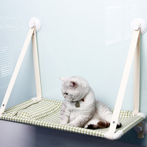 Cat window hammock, wall-mounted suction cup cat bed, hanging bed, high-altitude observation deck, pet cat bed, sleeping and - Product Image 4